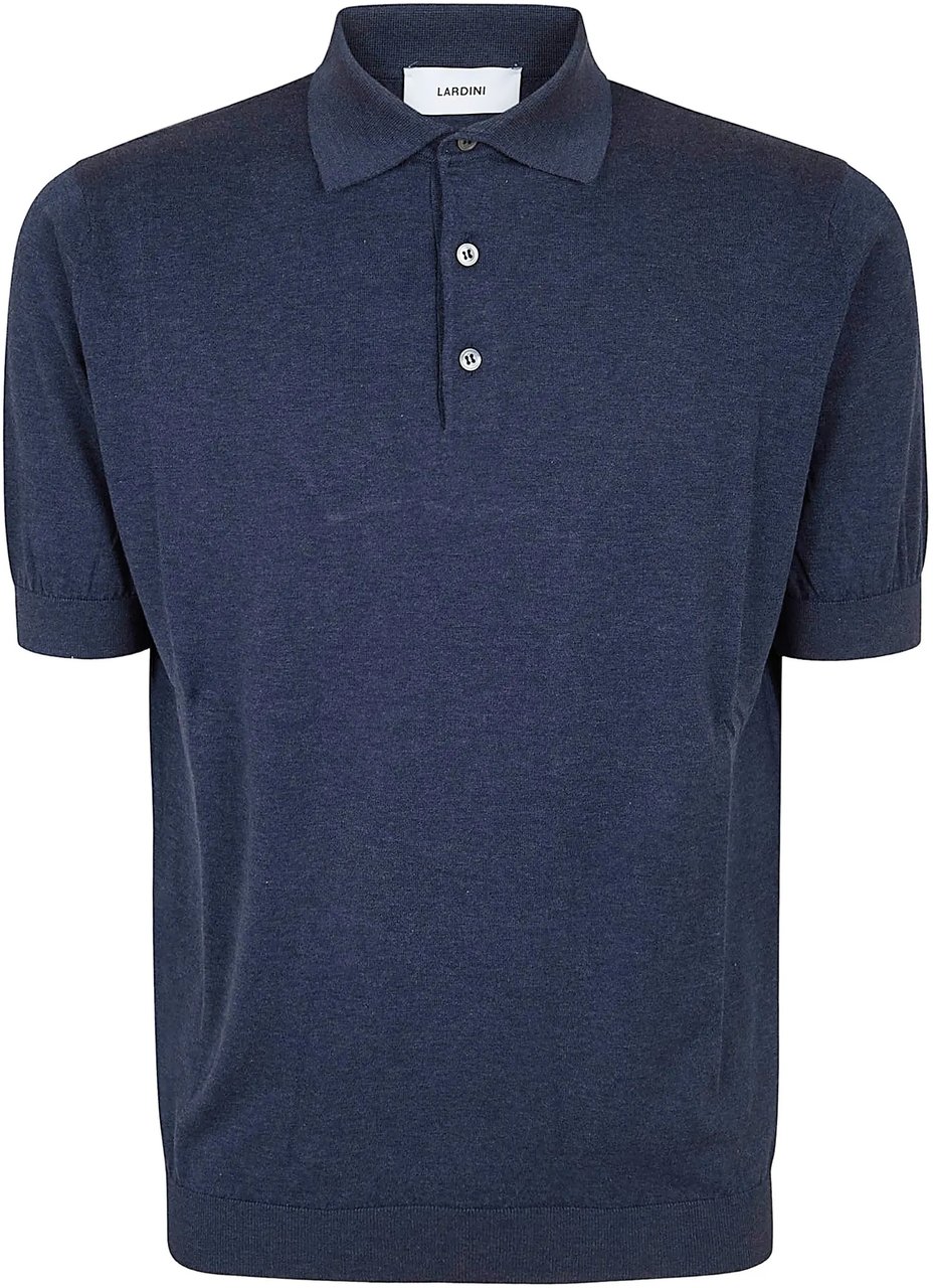 Lardini T-Shirts And Polos Blue Blauw