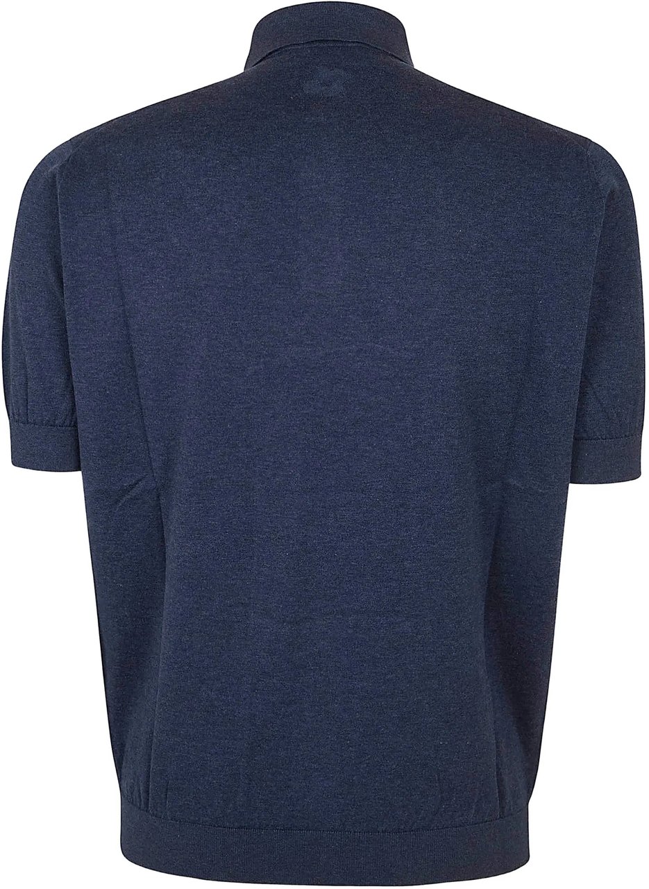 Lardini T-Shirts And Polos Blue Blauw