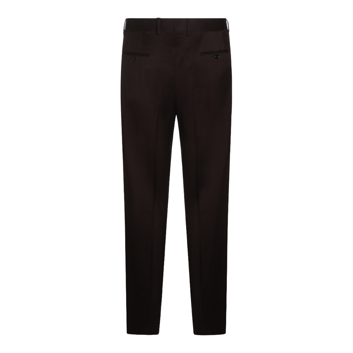 Lardini Tailored Black Trousers Zwart