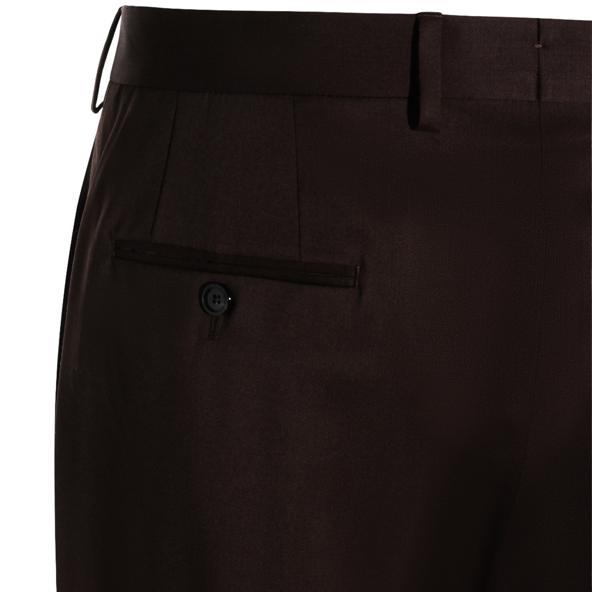 Lardini Tailored Black Trousers Zwart