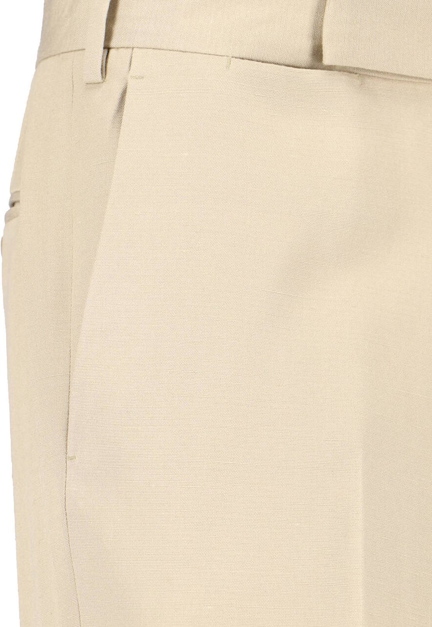 Lardini Tailored Trousers Beige Neutraal