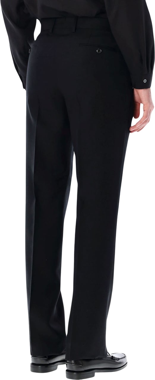 Lardini Lardini black EcoVero elegant trousers Zwart