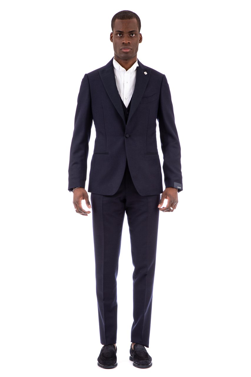 Lardini Tuxedo with Waistcoat Zwart