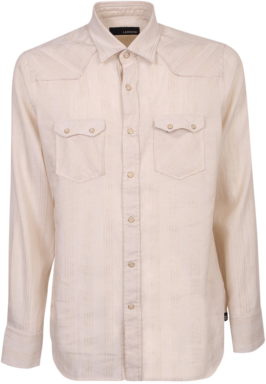 Lardini LARDINI Beige Shirts Beige