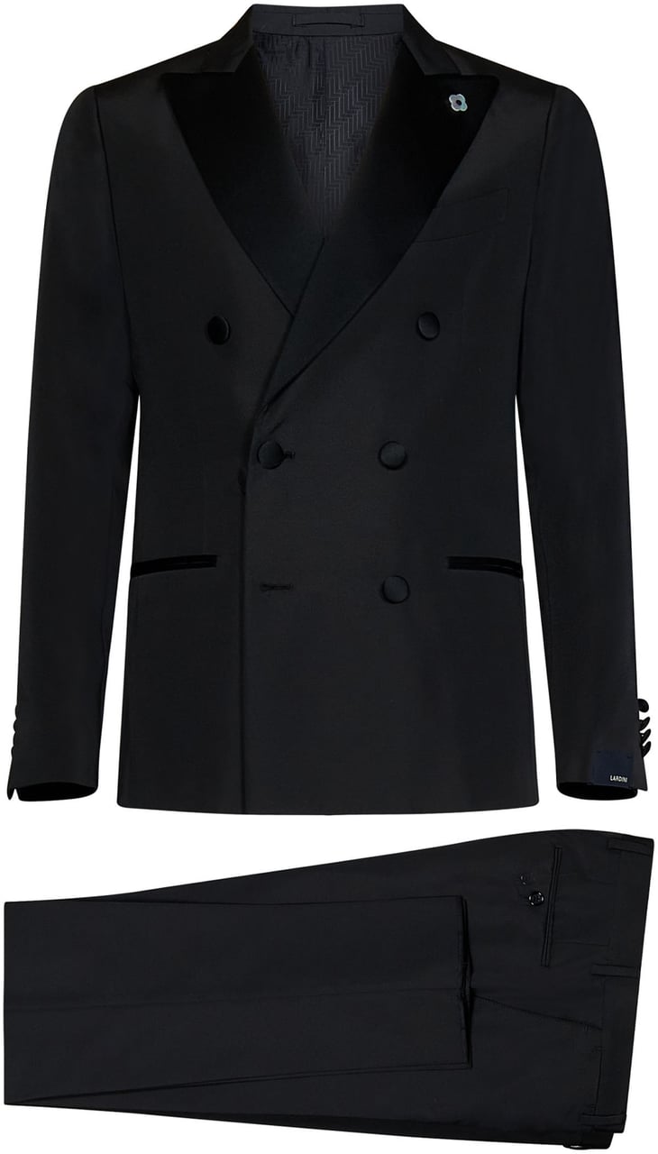 Lardini Dresses Black Zwart