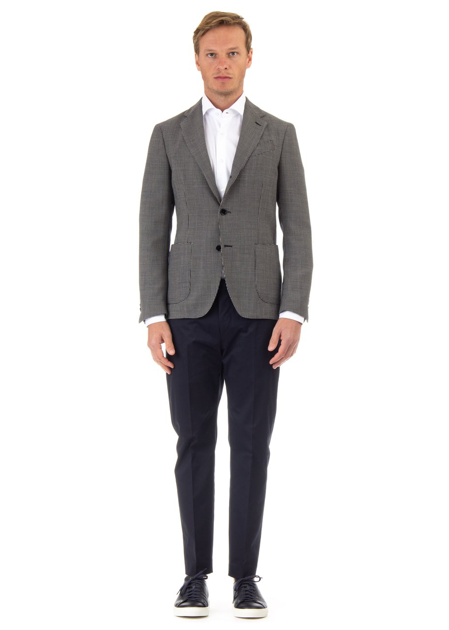 Lardini Travel Wool Jacket Grijs