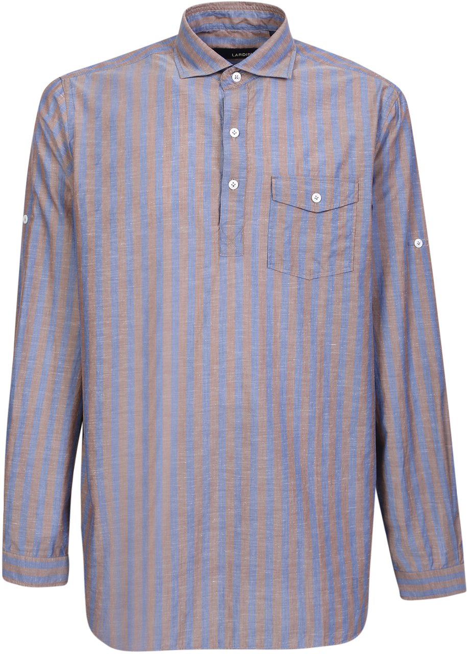 Lardini LARDINI Brown Shirts Bruin