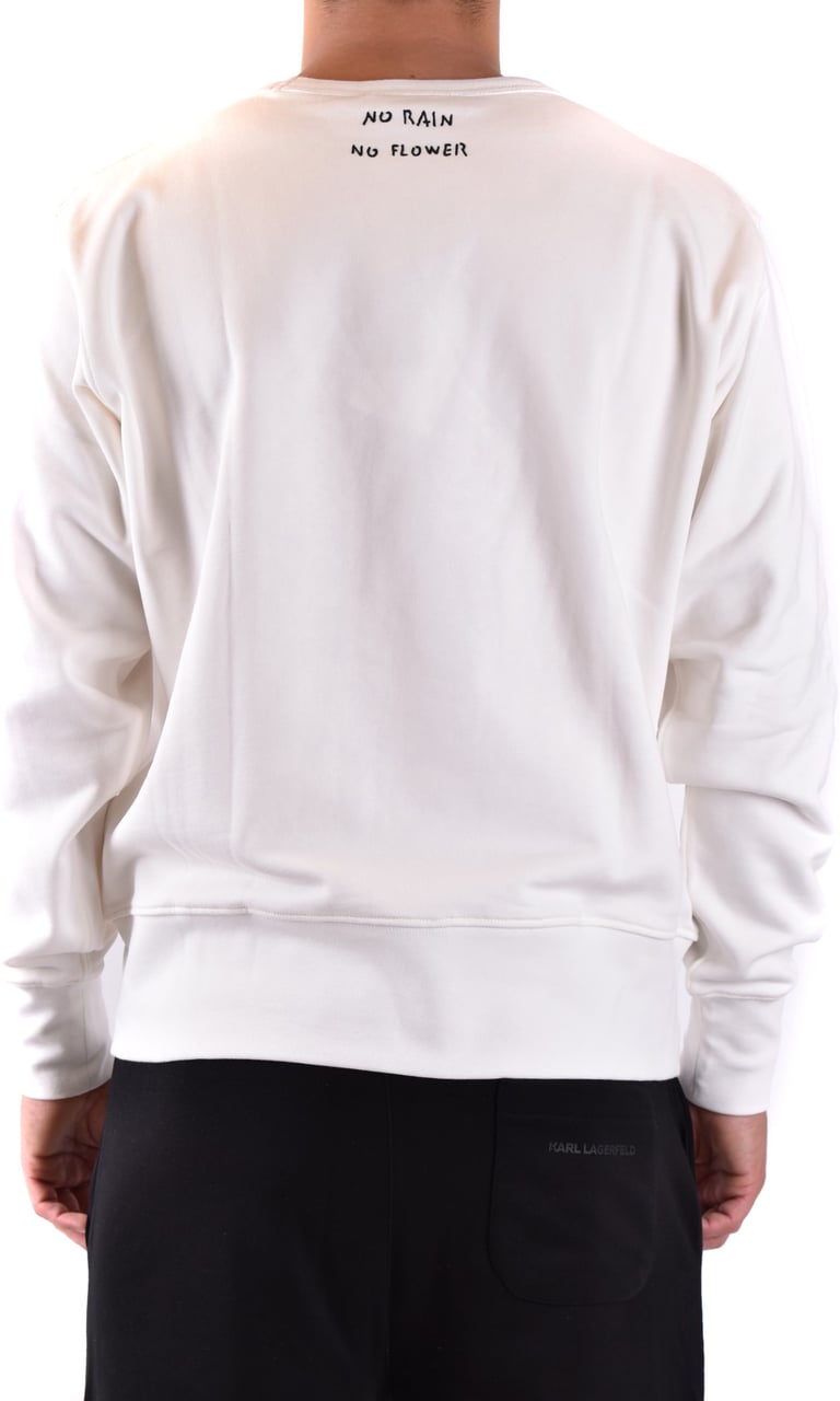 Lardini Sweatshirt White Wit