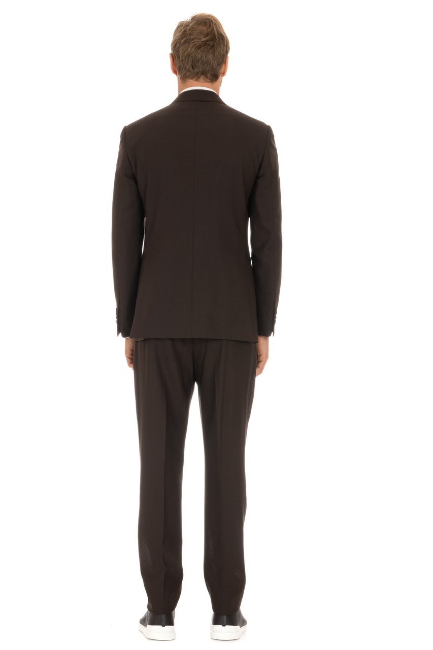 Lardini Revers Lancia Wool Jacket Zwart