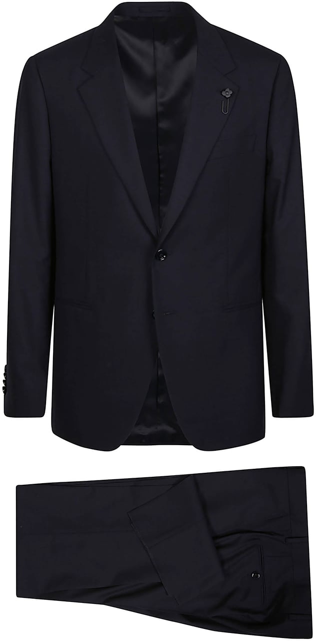 Lardini Kosmo Suit Blue Blauw
