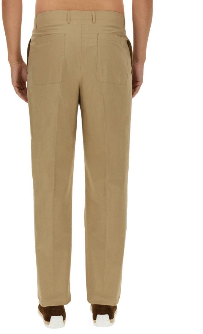 Lardini Regular Fit Pants Neutraal