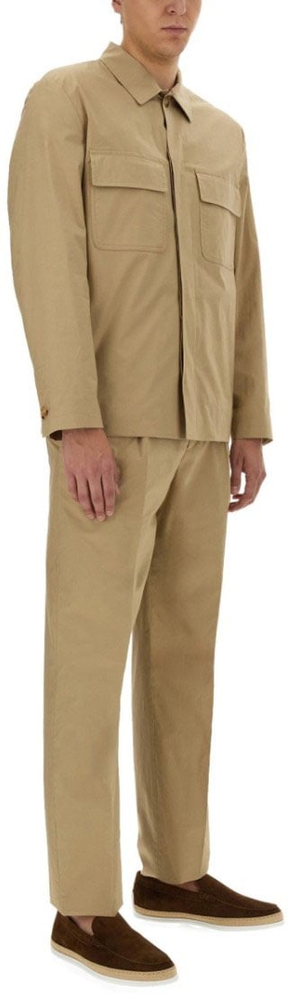 Lardini Regular Fit Pants Neutraal