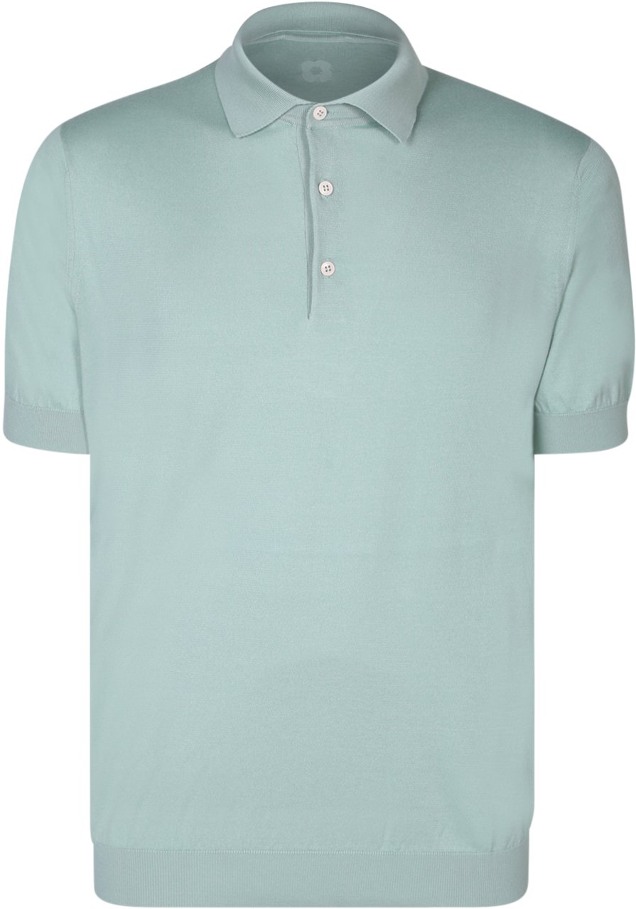 Lardini LARDINI Green T-Shirts Groen
