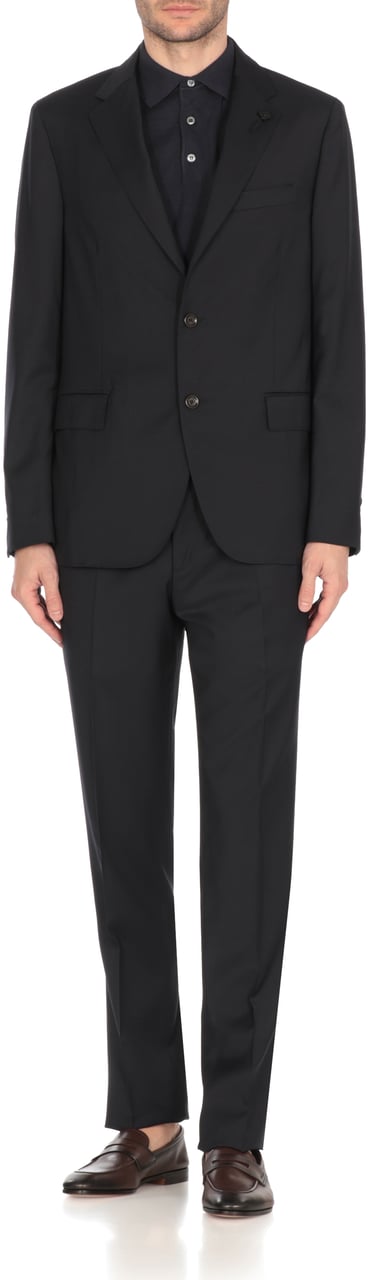 Lardini Suit Blue Blauw