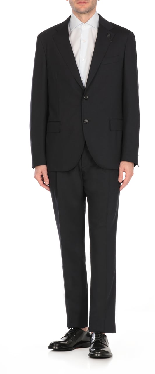 Lardini Suit Blue Blauw
