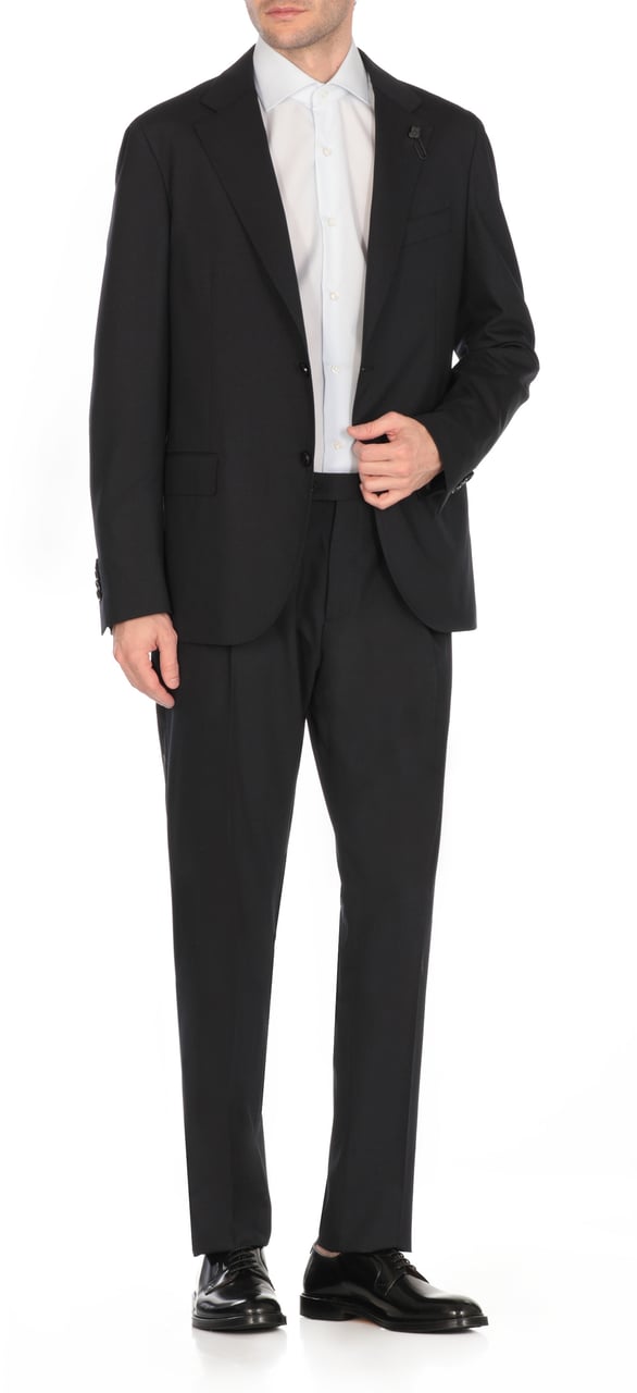 Lardini Suit Blue Blauw