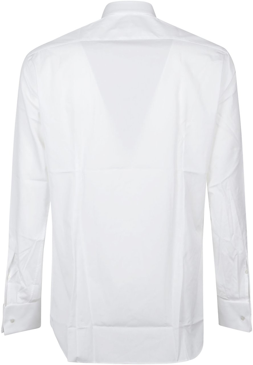 Lardini Soiree Shirt White Wit