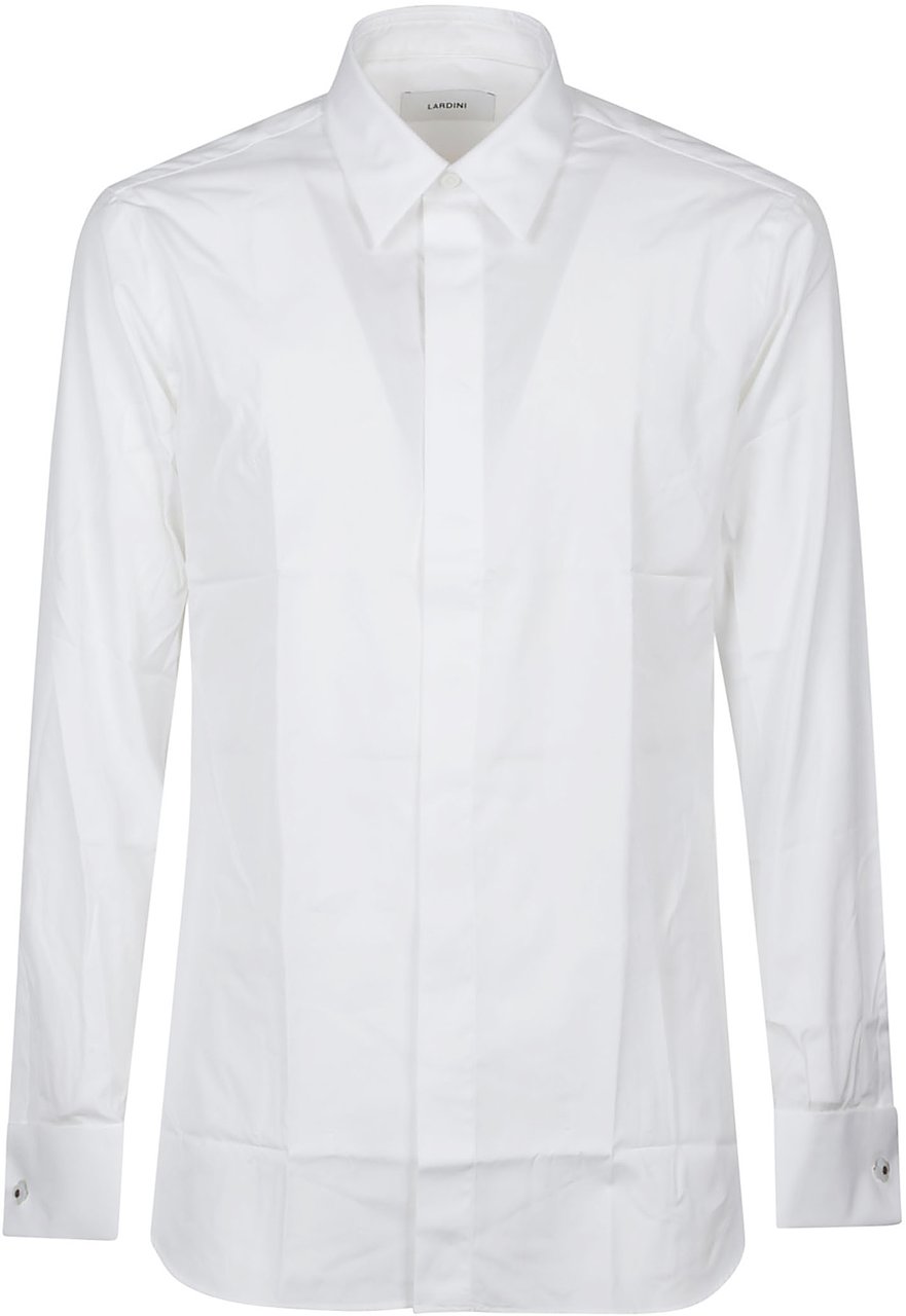 Lardini Soiree Shirt White Wit