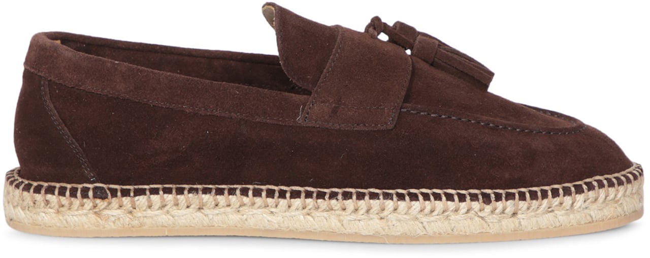 Lardini LARDINI Brown Espadrillas Bruin