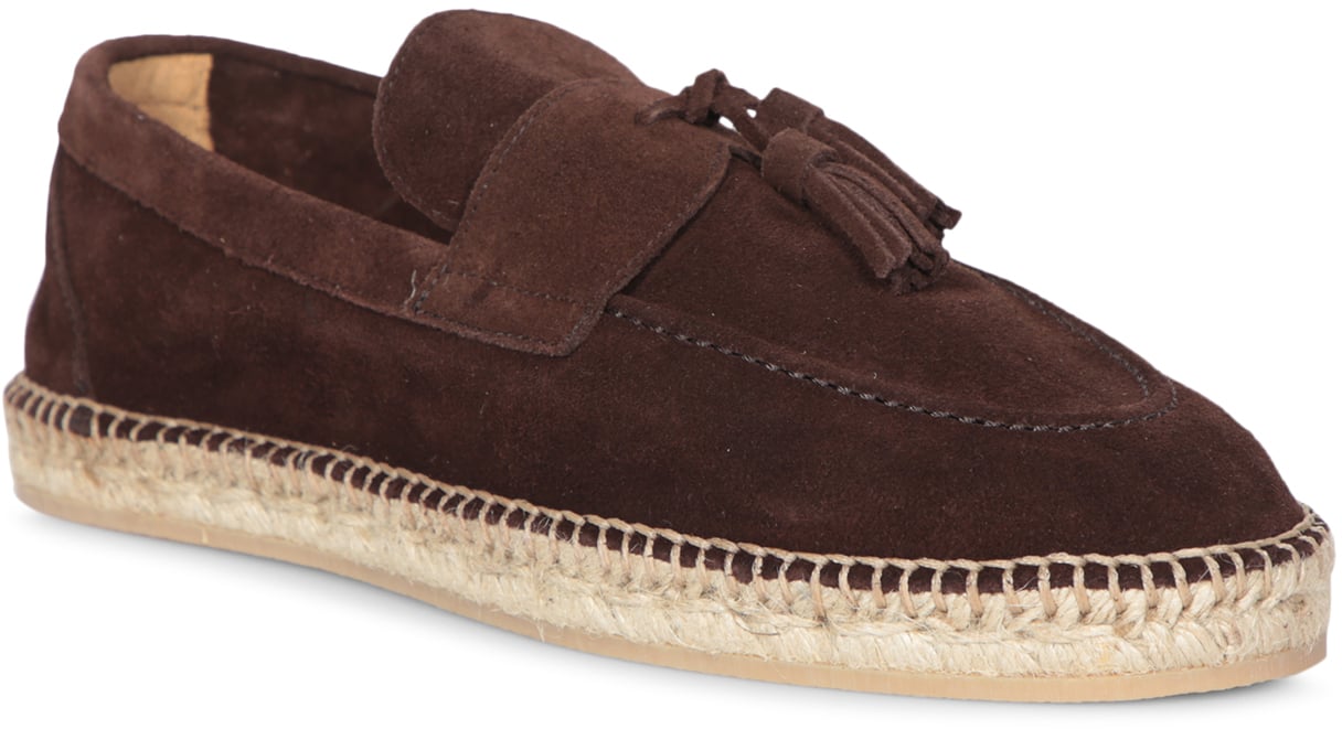 Lardini LARDINI Brown Espadrillas Bruin