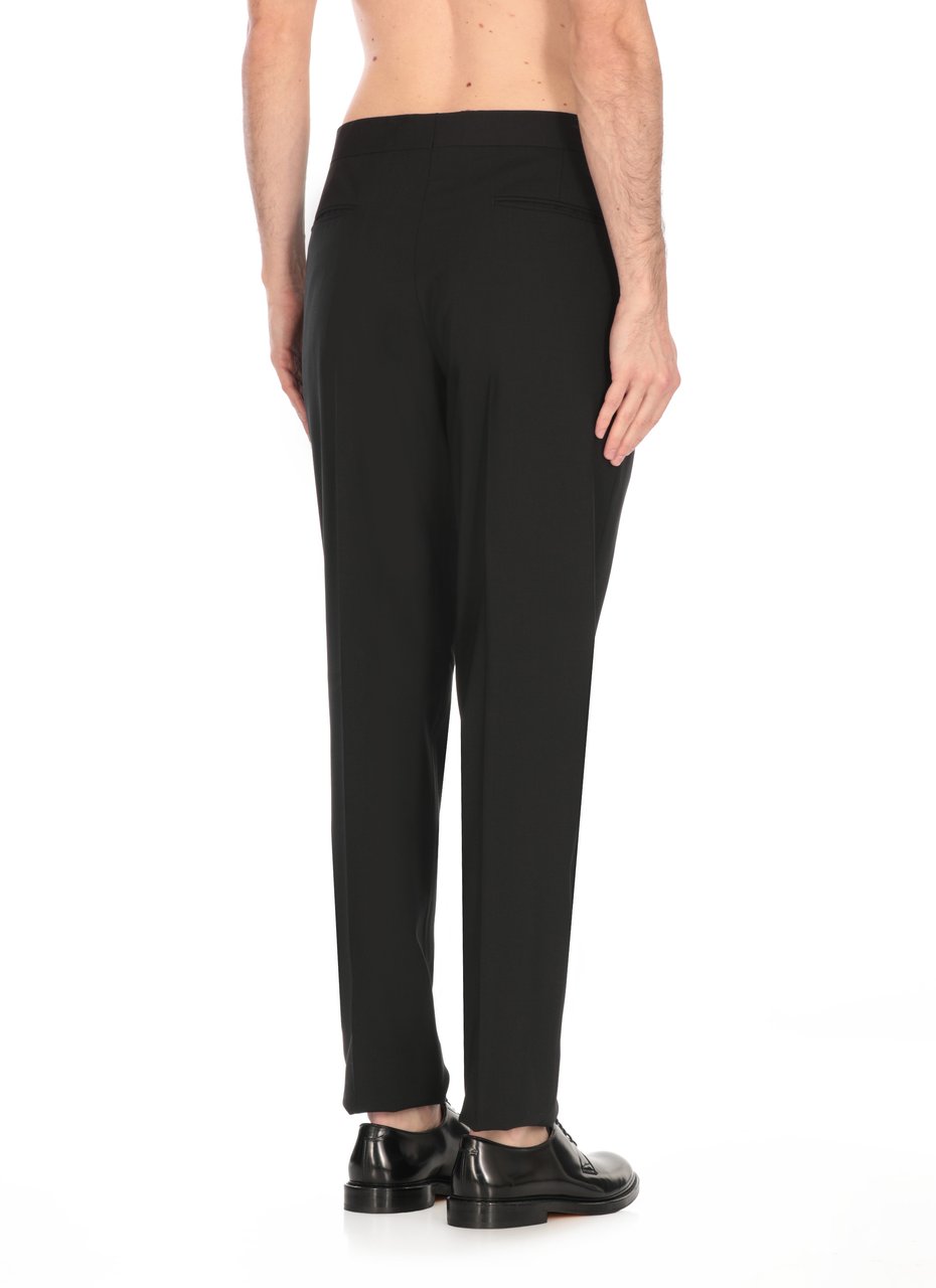 Lardini Trousers Black Zwart