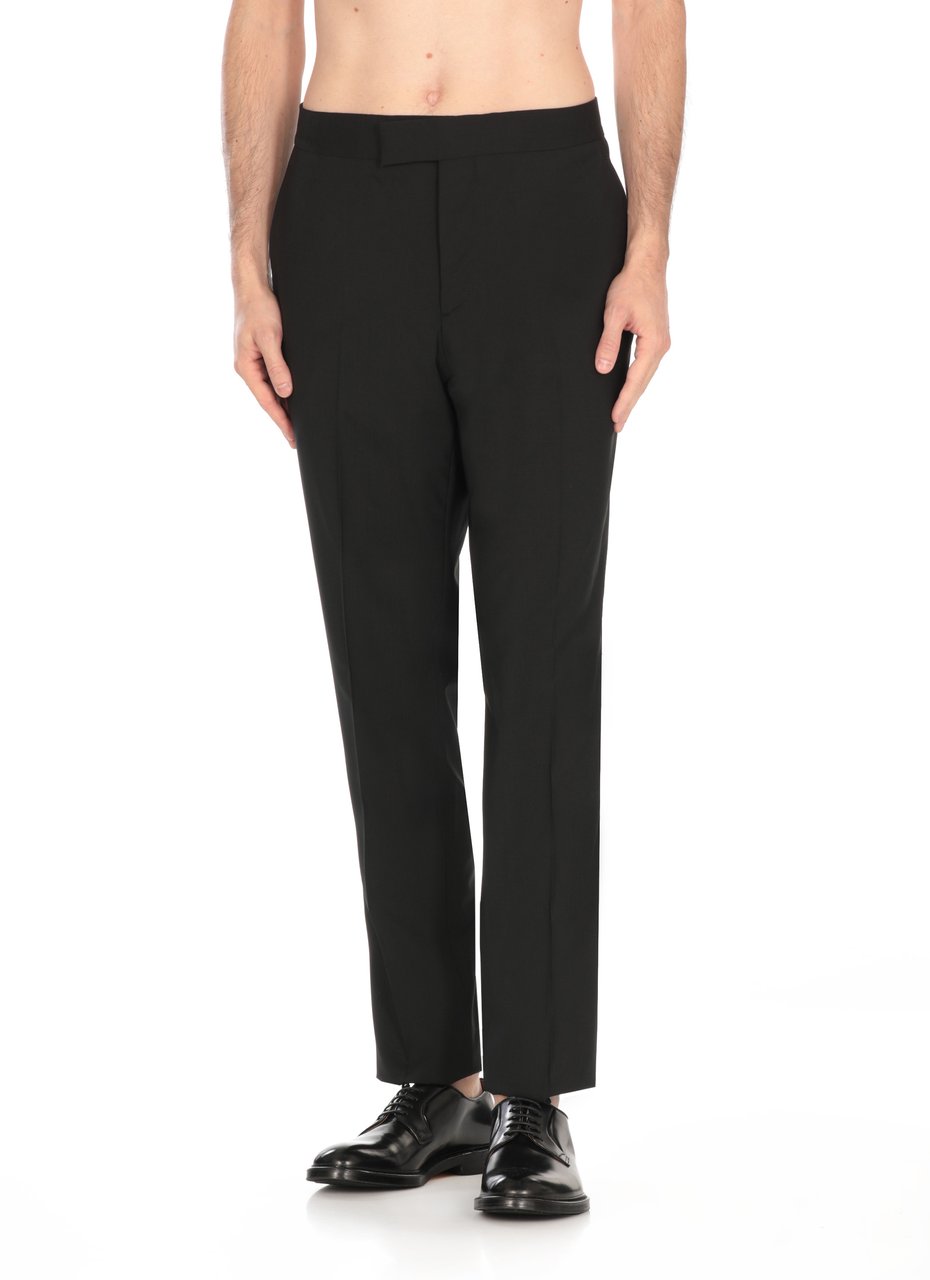 Lardini Trousers Black Zwart