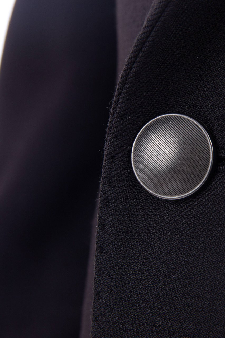 Lardini Special Technical Wool Suit Drop 7 Zwart