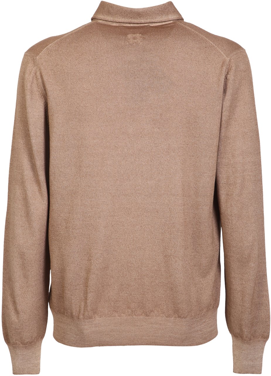 Lardini LARDINI Brown T-Shirts Bruin