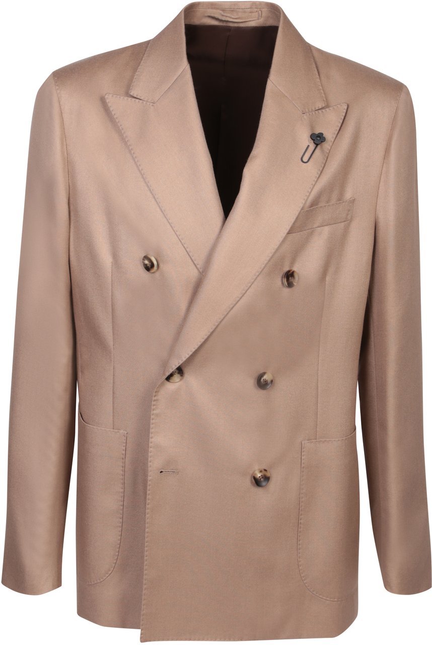 Lardini LARDINI Beige Blazers Beige