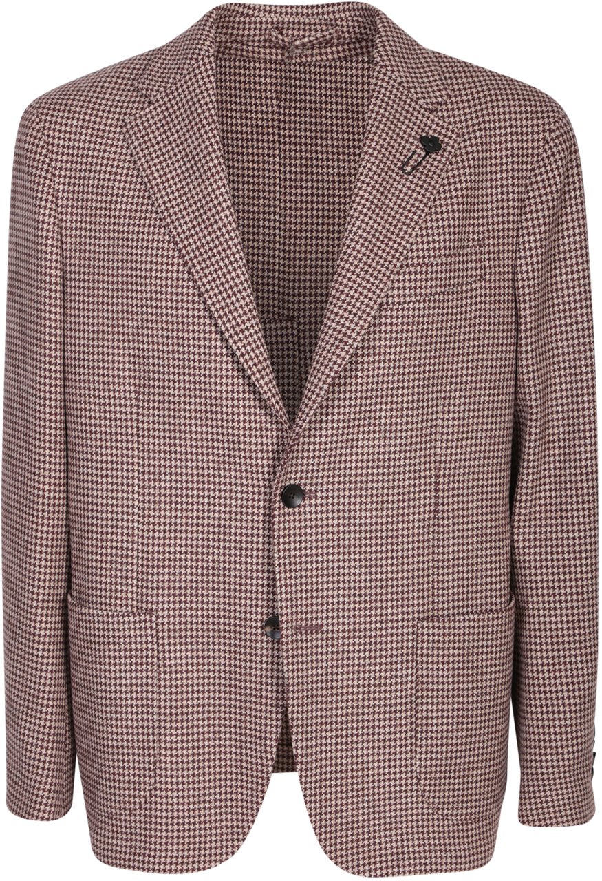 Lardini LARDINI Bordeaux Blazers Rood