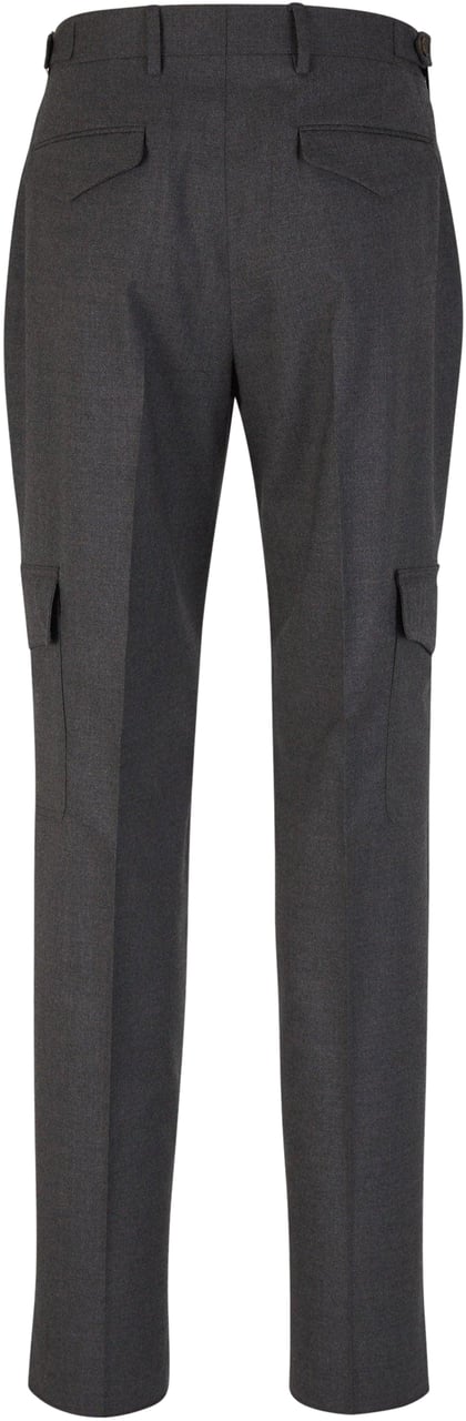 Lardini Wool Cargo Pants Divers