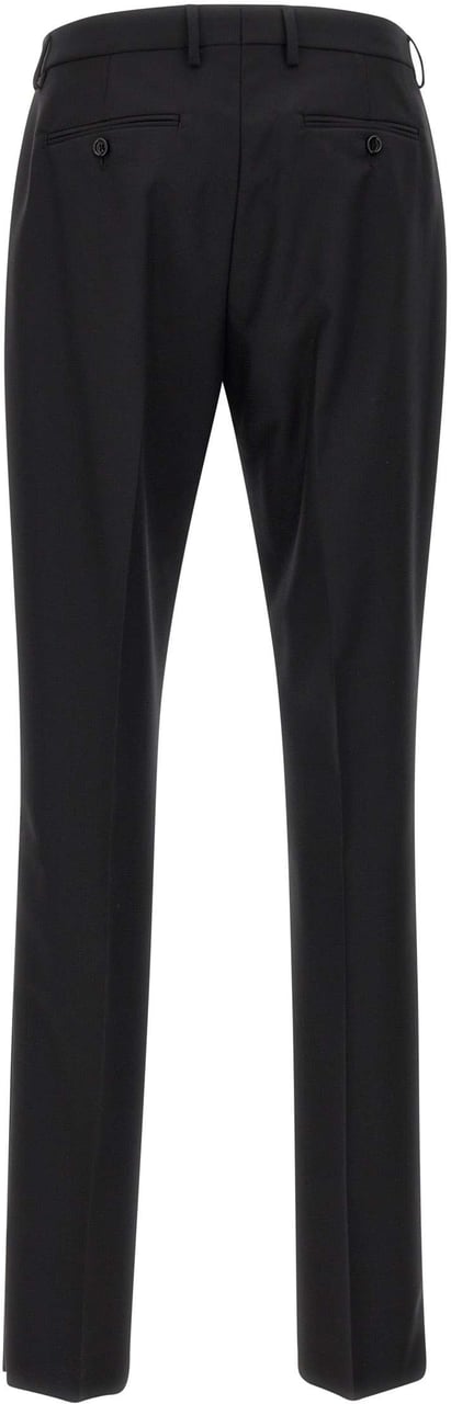 Lardini Trousers Black Zwart
