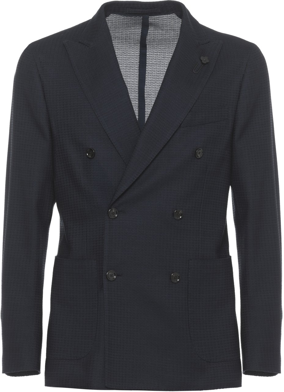 Lardini Jackets Blue Blauw