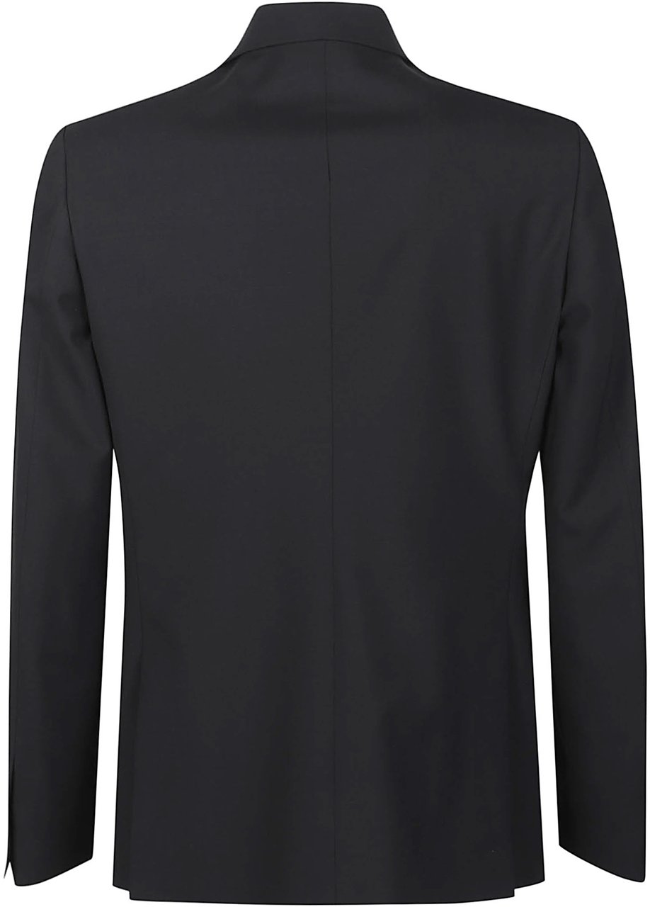 Lardini Soiree Smoking Jacket Black Zwart