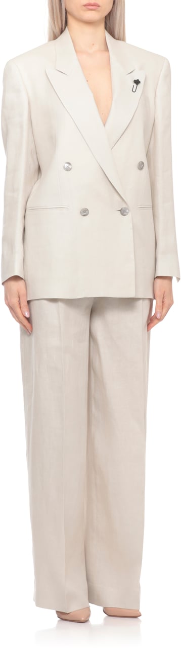 Lardini Jackets Avorio Wit