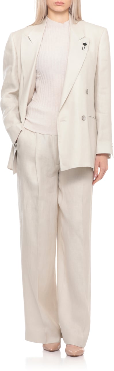 Lardini Jackets Avorio Wit