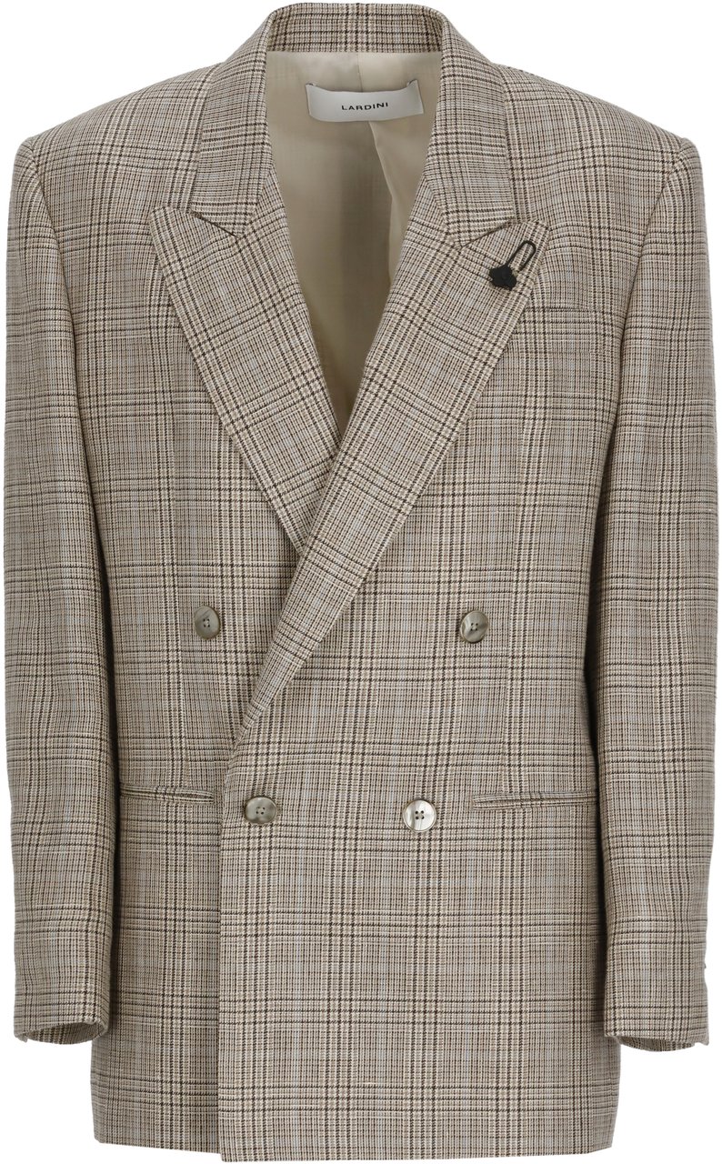 Lardini Jackets Marrone Beige