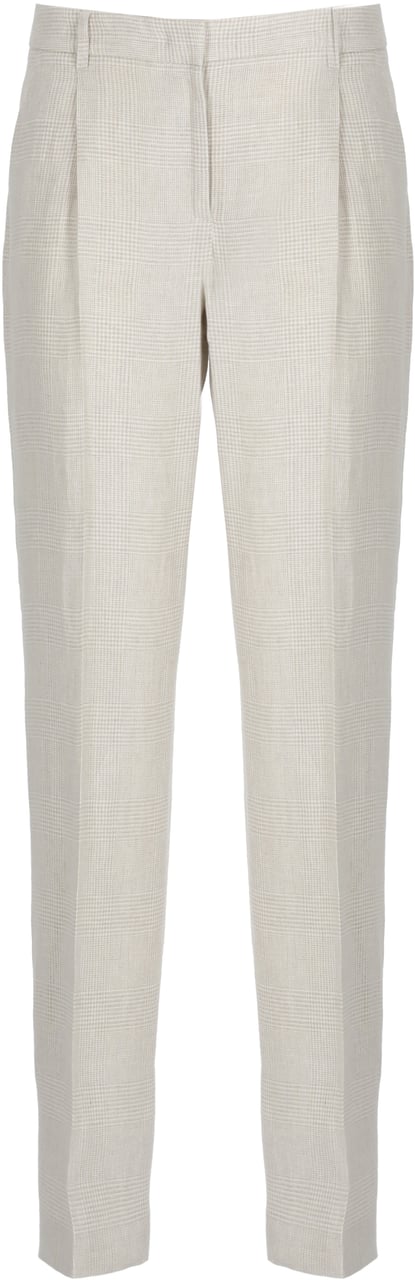 Lardini Trousers Beige Beige