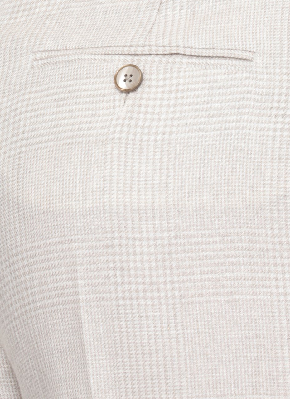 Lardini Trousers Beige Beige