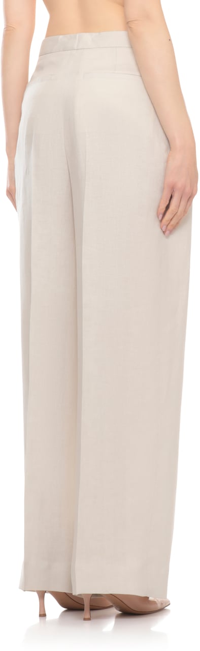 Lardini Trousers Beige Beige