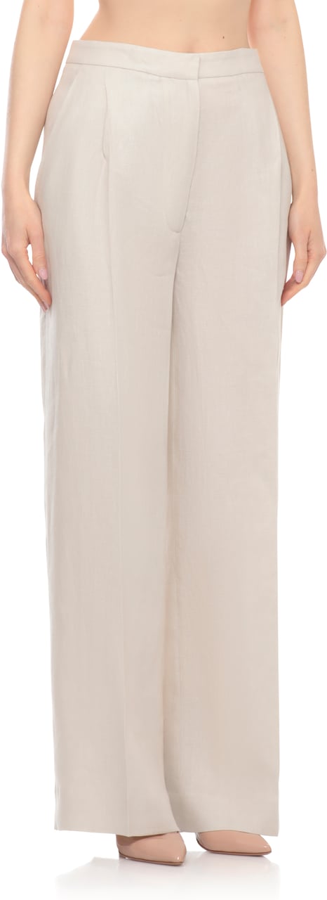 Lardini Trousers Beige Beige