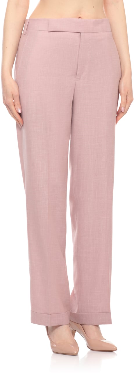 Lardini Trousers Pink Roze