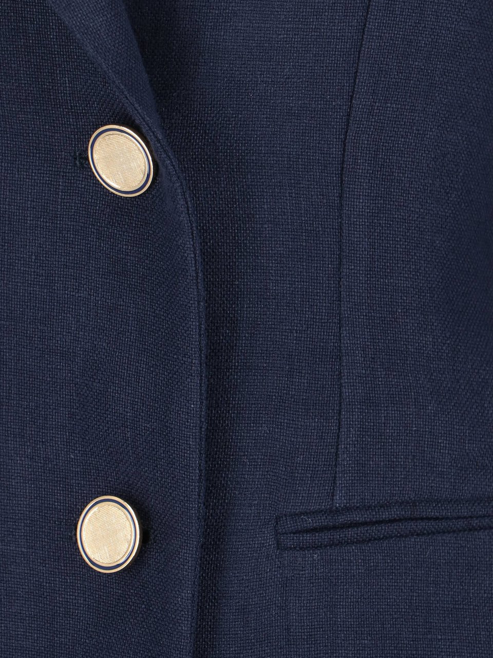 Lardini Tailored Double-Breasted Jacket Blauw