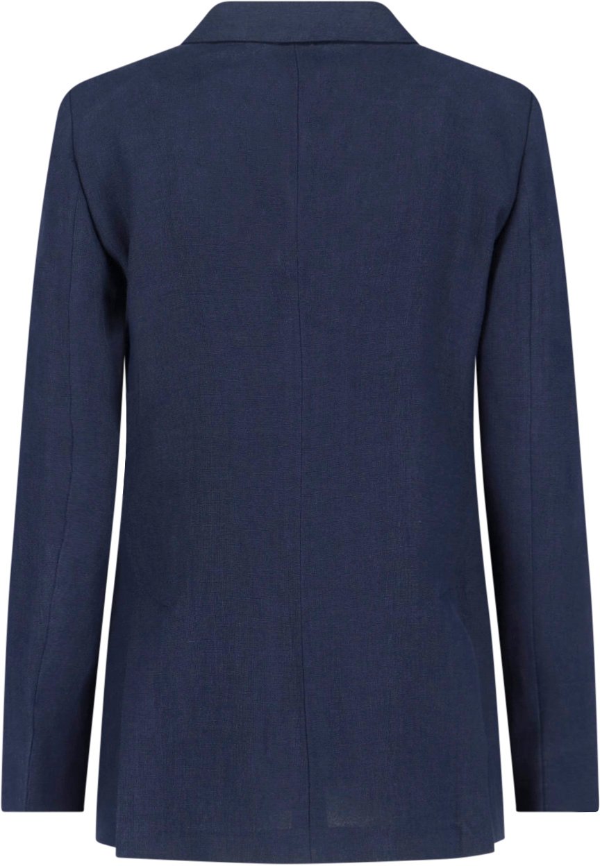 Lardini Tailored Double-Breasted Jacket Blauw