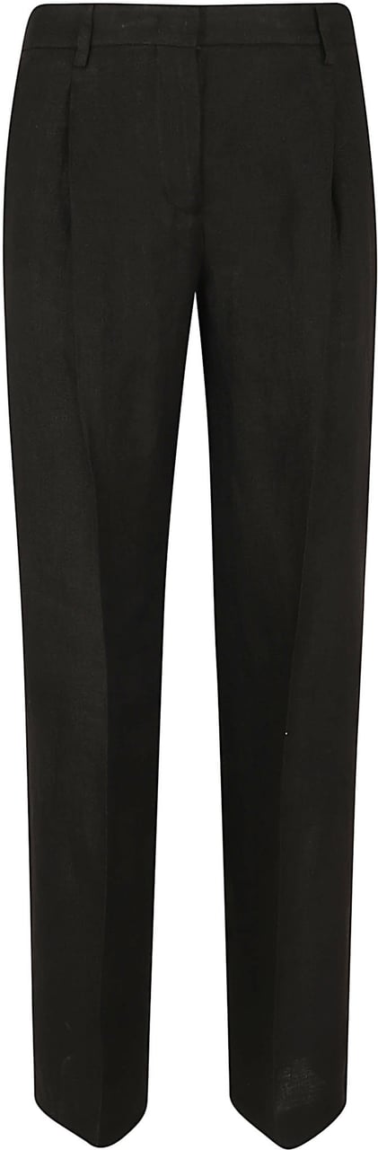 LARDINI TROUSERS Zwart