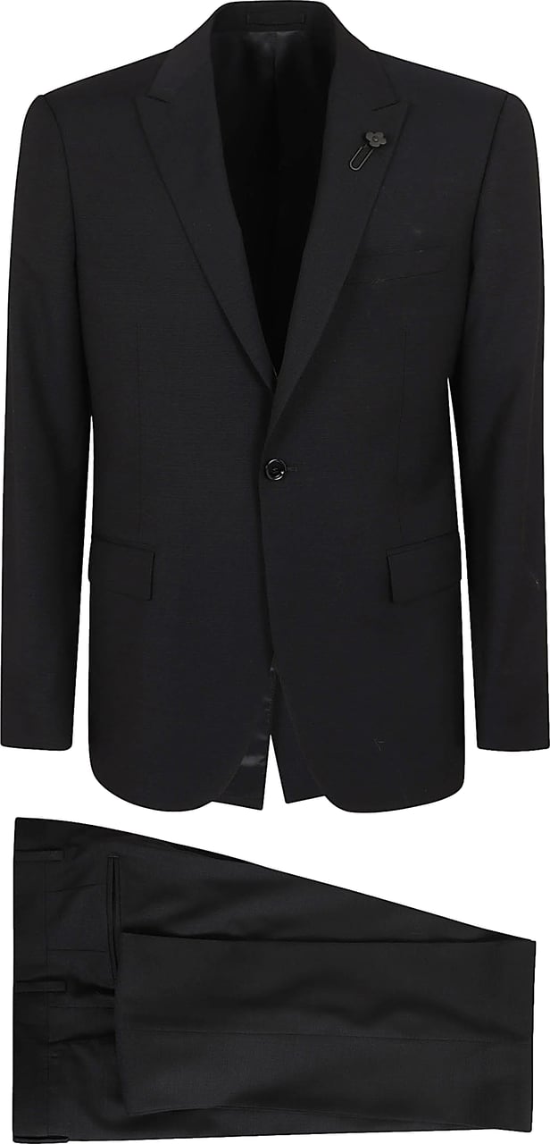 LARDINI ABITO UOMO SOIREE SLIM FIT Donkergrijs