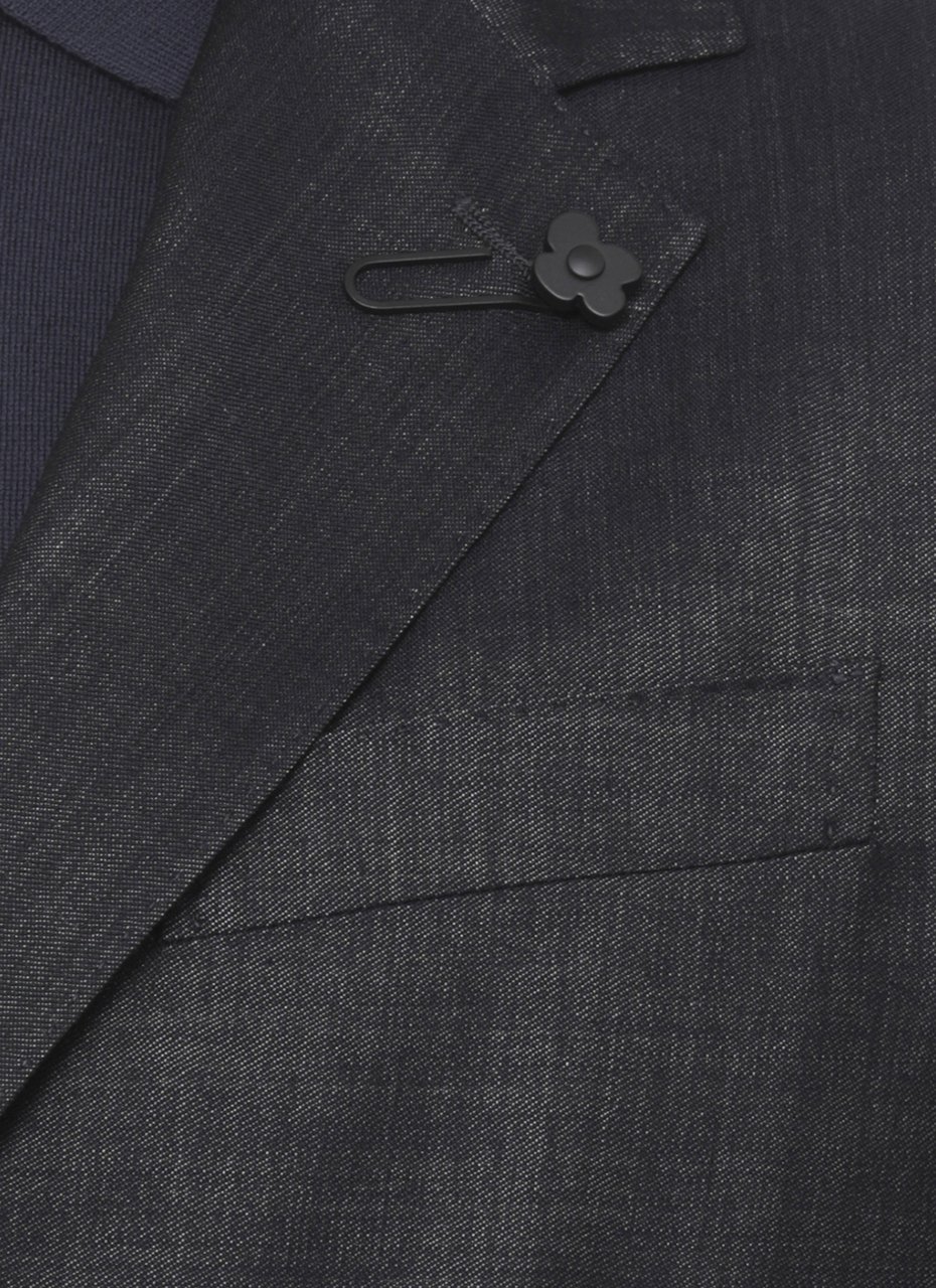 Lardini Suit Black Zwart