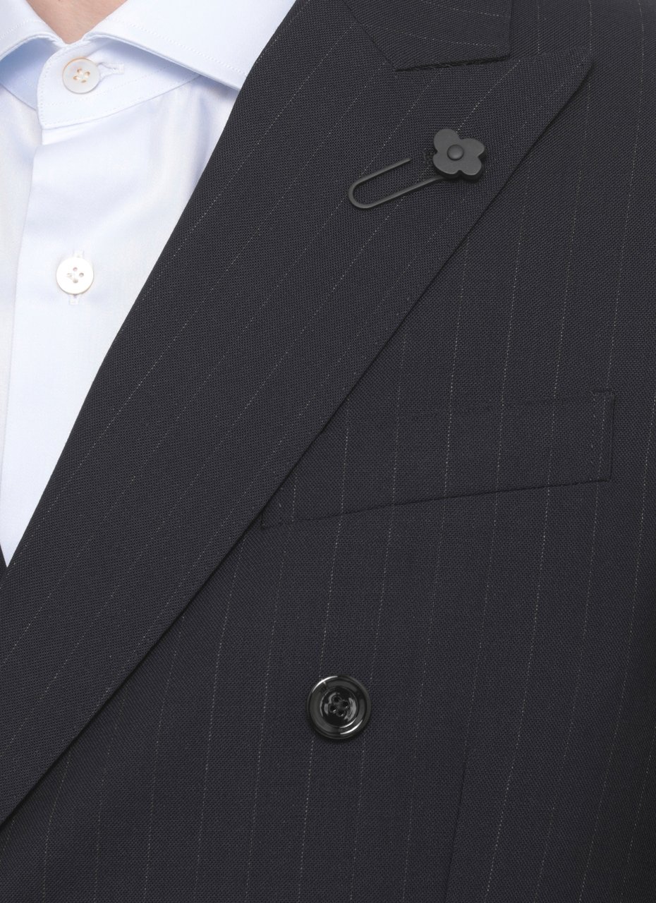 Lardini Suit Blue Navy