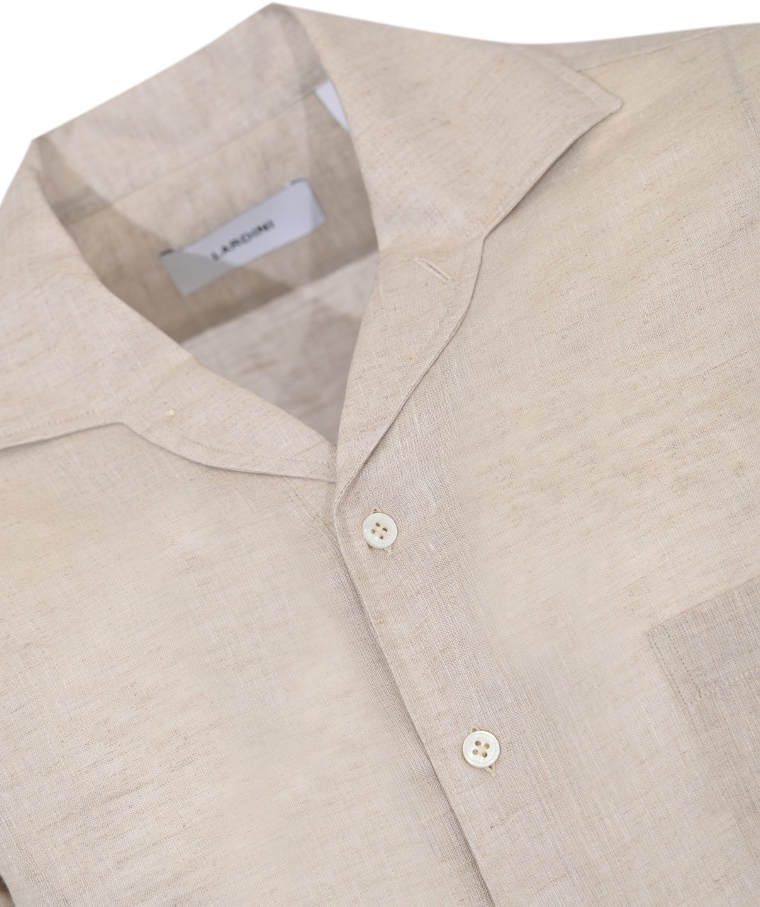Lardini Shirts Beige Beige
