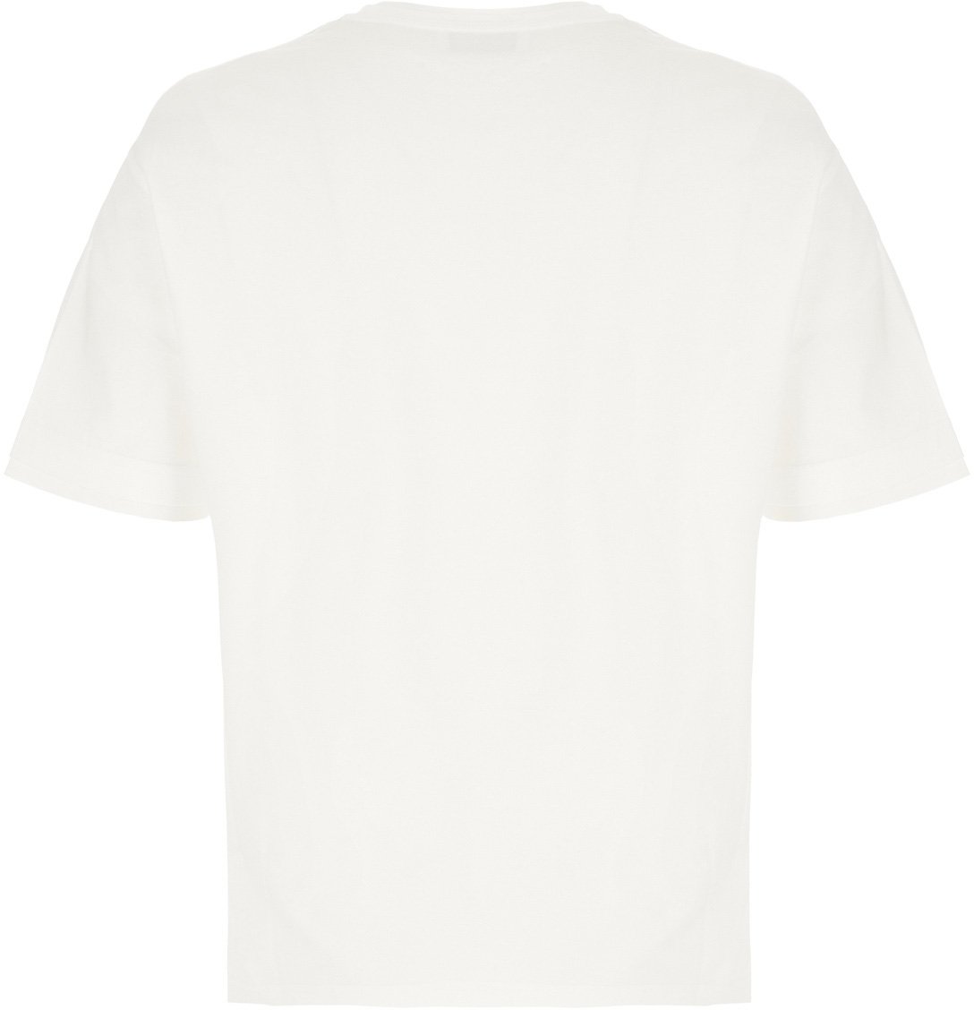 Lardini Lardini White cotton t-shirt Wit